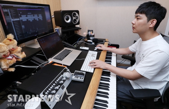 노주환 쏘스뮤직 프로듀서 /사진=김휘선 기자