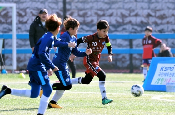 제3회 전국스포츠클럽교류대회 축구 경기 모습. /사진=대한체육회