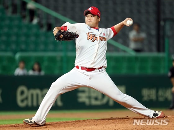 SK 투수 김태훈. /사진=뉴시스