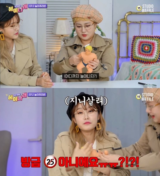 /사진=유튜브 스튜디오 와플 '헤이나래' 영상 화면 캡처