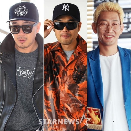 이하늘(왼쪽부터), 故이현배, 김창열 /사진=스타뉴스