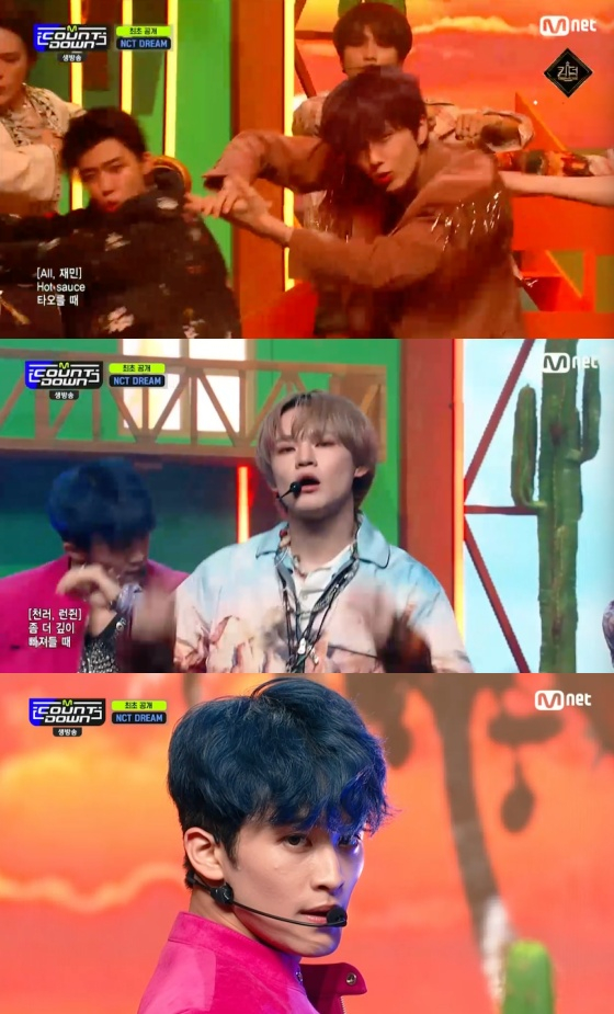 /사진=Mnet '엠카운트다운' 방송화면 캡처