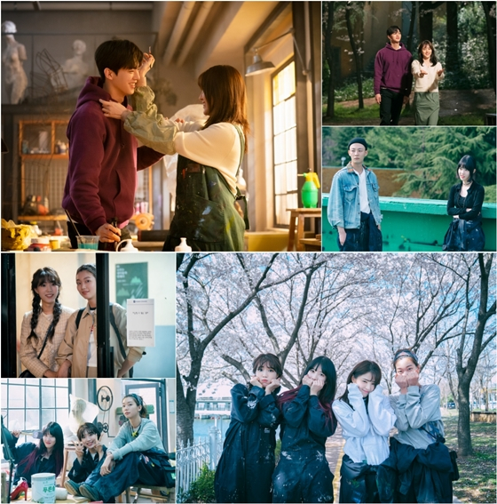 JTBC 토요스페셜 '알고있지만'의 한소희, 송강, 양혜지, 김민귀, 이호정, 윤서아의 스틸컷이 공개됐다./사진제공=비욘드제이·스튜디오N·JTBC스튜디오