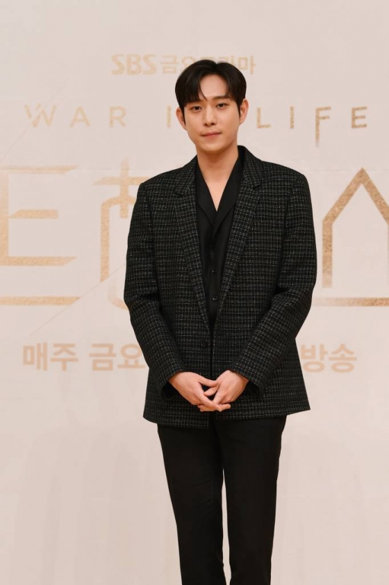 배우 김영대가 4일 오후 온라인 생중계로 진행된 SBS 드라마 '팬트하우스3' 제작발표회에 참석해 포즈를 취하고 있다. /사진제공=SBS 2021.06.04 /사진=이동훈 기자 photoguy@