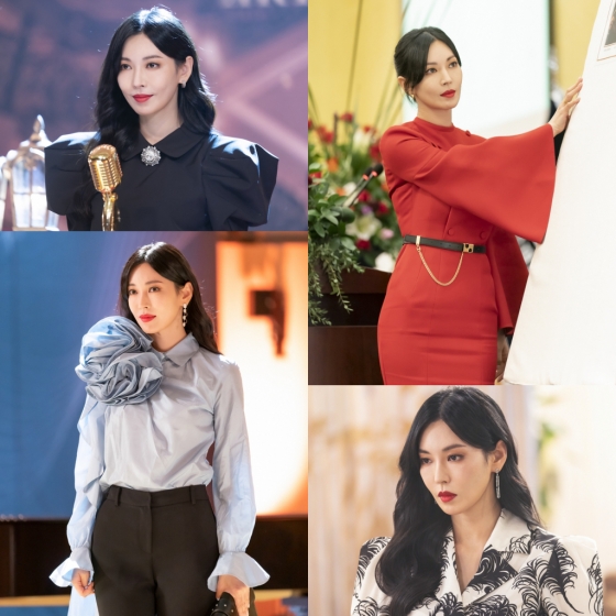 SBS 드라마 '펜트하우스'에서 천서진 역을 맡은 김소연./사진=SBS '펜트하우스'
