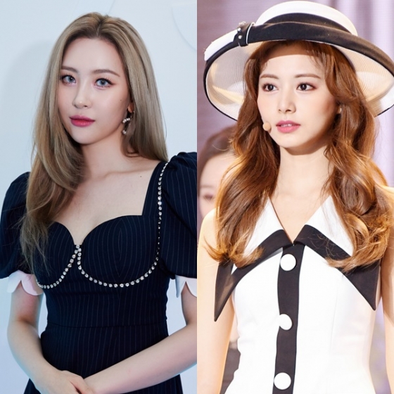 (왼쪽부터) 선미, 트와이스 쯔위 /사진=스타뉴스