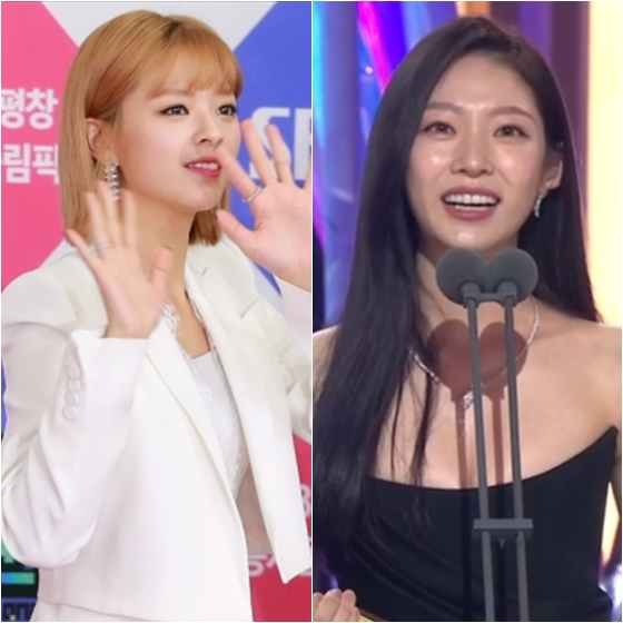 트와이스 정연(왼쪽)과 공승연 /사진=스타뉴스, KBS 방송 화면