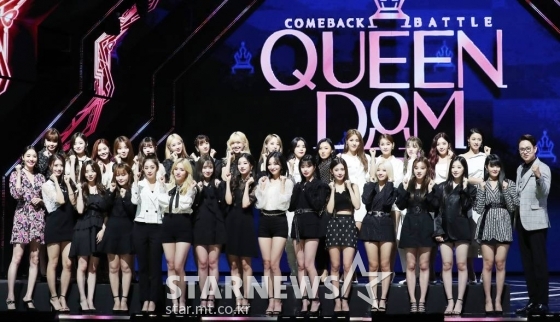 걸그룹 AOA, 마마무, 러블리즈, 박봄, 오마이걸, (여자)아이들(왼쪽 위 시계방향) /사진=김창현 기자 chmt@