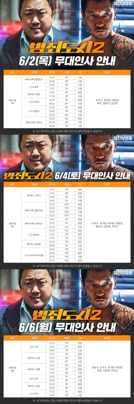 범죄도시2 / 사진=에이비오엔터테인먼트