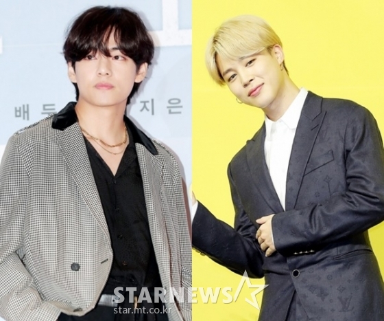 방탄소년단 뷔, 지민 /사진=스타뉴스