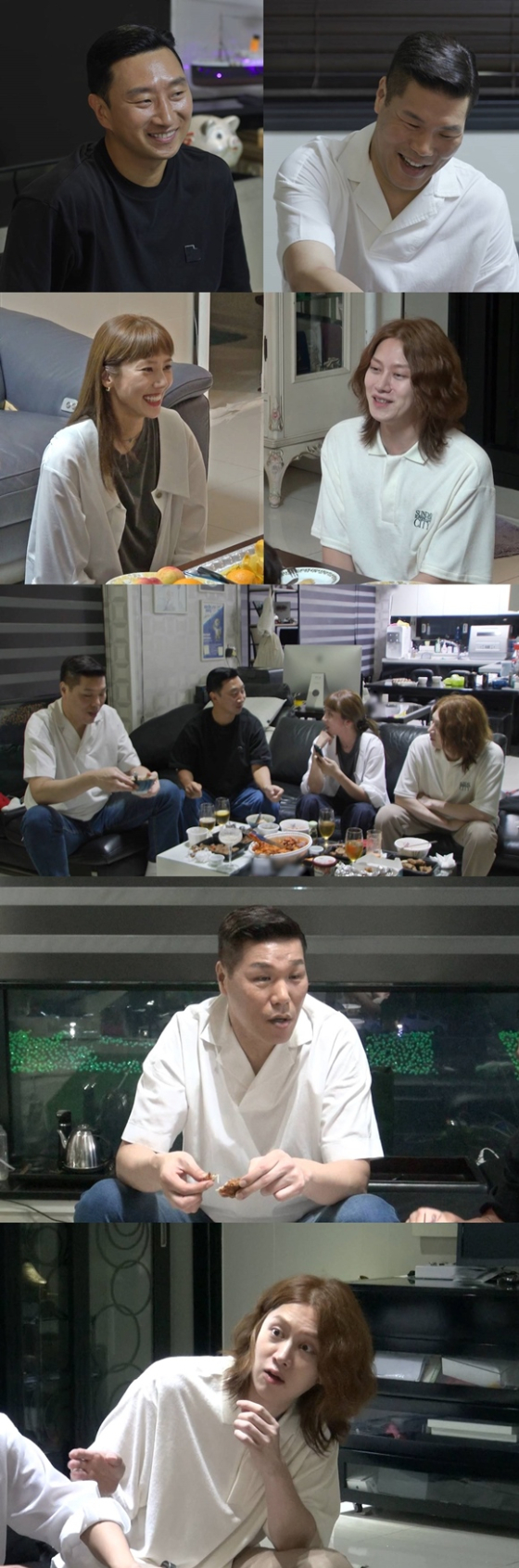 SBS '동상이몽2-너는 내 운명'에서 손담비-이규혁 부부와 김희철, 서장훈이 만났다./사진제공=SBS '동상이몽2-너는 내 운명'