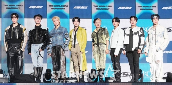 그룹 에이티즈 /사진=김창현 기자 chmt@