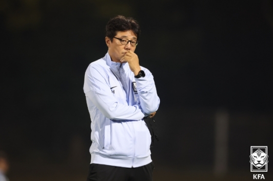 황선홍 올림픽 축구대표팀 감독. /사진=대한축구협회