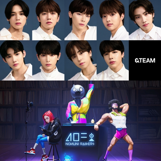 /사진제공= &TEAM(하이브 레이블즈 재팬), 사공이호(노느니특공대엔터테인먼트)