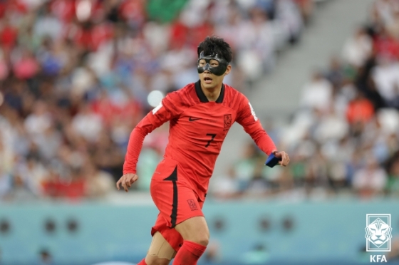 대한민국 축구대표팀 공격수 손흥민. /사진=대한축구협회