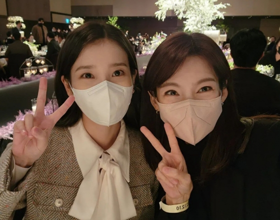아이유 정가은 /사진=인스타그램