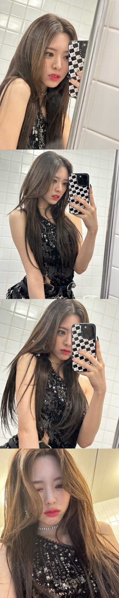 '2022 Asia Artist Awards IN JAPAN'에 참석한 그룹 있지(ITZY)의 유나./사진=있지 공식 인스타그램