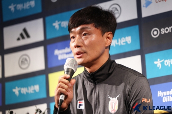 남기일 제주유나이티드 감독. /사진=한국프로축구연맹