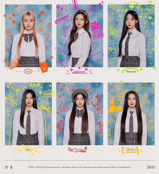 JYP그룹 NMIXX /사진제공=JYP엔터테인먼트