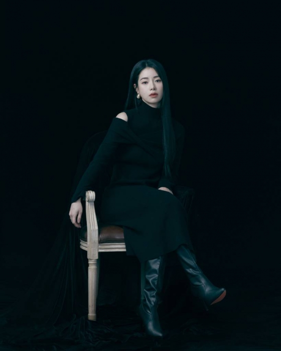 넷플릭스 오리지널 드라마 '더 글로리'의 배우 임지연이 17일 오전 진행된 인터뷰를 위해 포즈를 취하고 있다. /사진제공=넷플릭스 2023.03.17 /사진=이동훈 기자 photoguy@