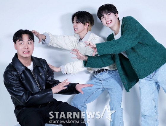 그룹 크래비티 형준-원진, 배우 임재혁 /사진=김창현 기자 chmt@