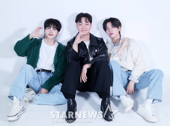 그룹 크래비티 형준-원진, 배우 임재혁 /사진=김창현 기자 chmt@