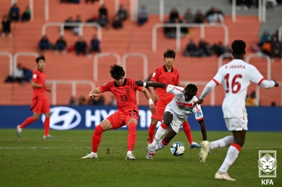 한국-감비아전 모습. /사진=대한축구협회 제공
