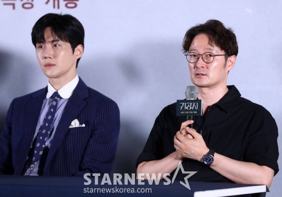 박훈정 감독이 8일 오후 서울 강남구 삼성동 코엑스 메가박스에서 진행된 영화 '귀공자' 언론시사회에 참석해 취재진 질의에 답하고 있다. '귀공자'는 필리핀 불법 경기장을 전전하는 복싱 선수 '마르코' 앞에 정체불명의 남자 '귀공자'를 비롯한 각기 다른 목적을 지닌 세력들이 나타나 광기의 추격을 펼치는 이야기. 오는 21일 개봉. 2023.06.08 /사진=김창현 기자 chmt@