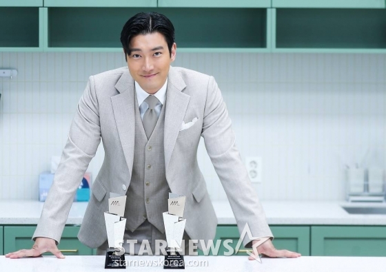최시원 AAA 수상인터뷰 /사진=김창현 기자 chmt@