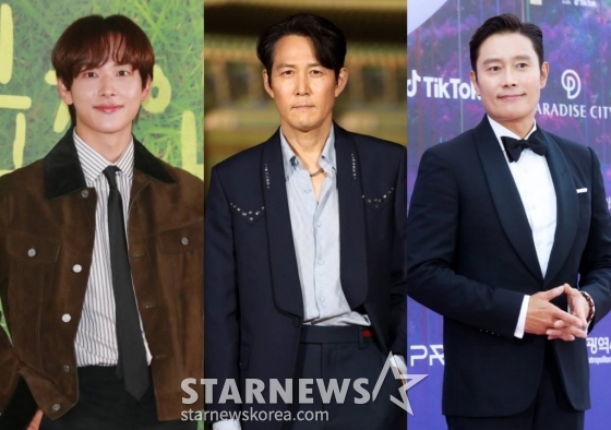 배우 임시완, 이정재, 이병헌. /사진=스타뉴스