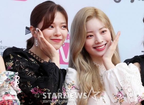 그룹 트와이스 정연(왼쪽), 다현/사진=스타뉴스