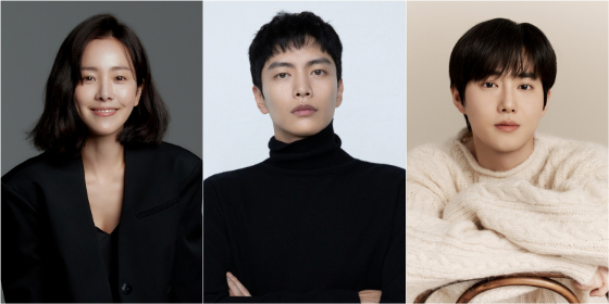 한지민, 이민기, 수호./사진제공=BH엔터테인먼트, 상영이엔티, SM엔터테인먼트