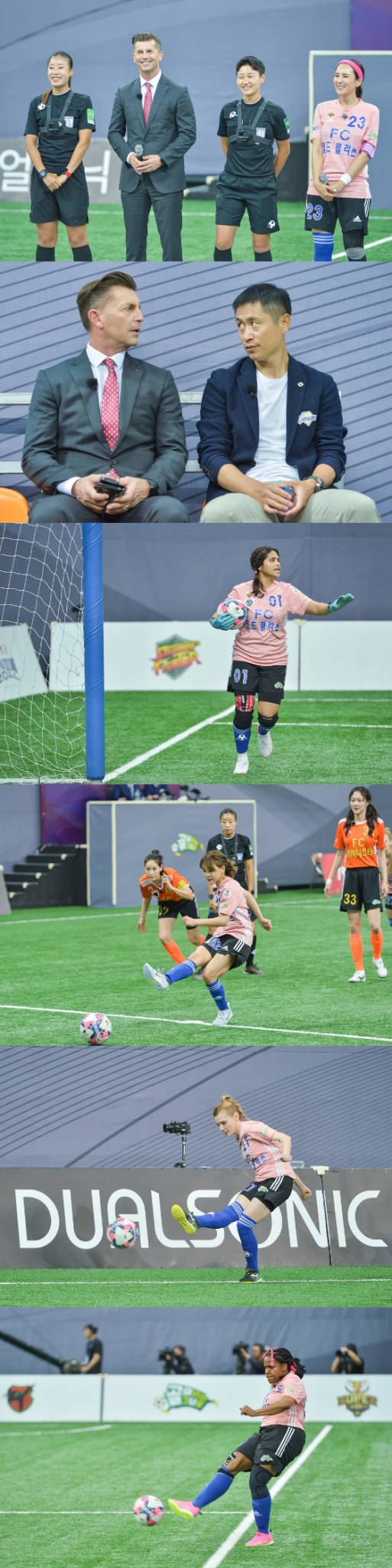 SBS '골 때리는 그녀들'의 FC액셔니스타 대 FC월드클라쓰의 결승전./사진제공=SBS