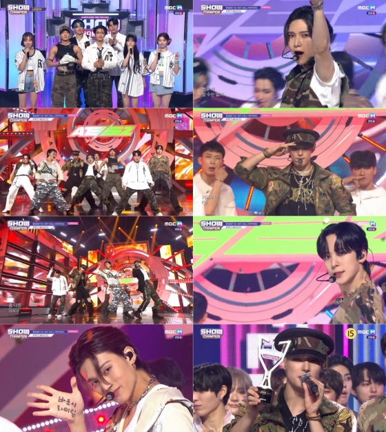 /사진=MBC M ‘쇼! 챔피언’ 방송화면