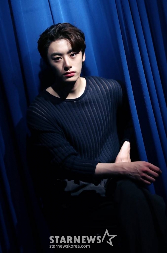 배우 이원정이 27일 오전 서울 종로구 스타뉴스 사옥에서 진행된 KBS 2TV 월화드라마 '어쩌다 마주친, 그대' 종영 인터뷰에 앞서 포즈를 취하고 있다. 이원정은 극 중 누구보다 꿈 많았던 매력적인 음악소년 백희섭 역을 맡아 시청자들의 눈길을 끌었다. 2023.06.27 /사진=김창현 기자 chmt@