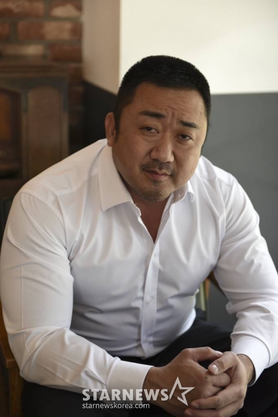 영화 '범죄도시'의 마동석/사진제공=㈜키위미디어그룹
