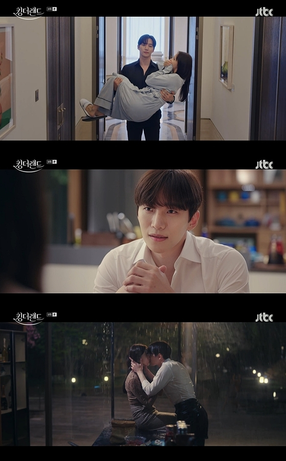 JTBC 토일드라마 '킹더랜드' 8회./사진=JTBC 토일드라마 '킹더랜드' 방송 화면 캡처