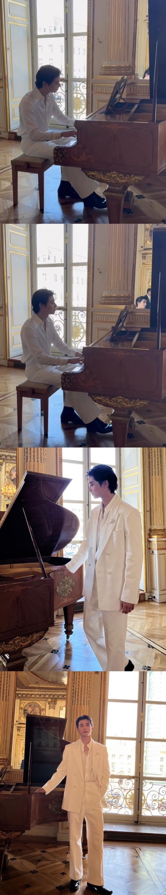 /사진=차은우 인스타그램
