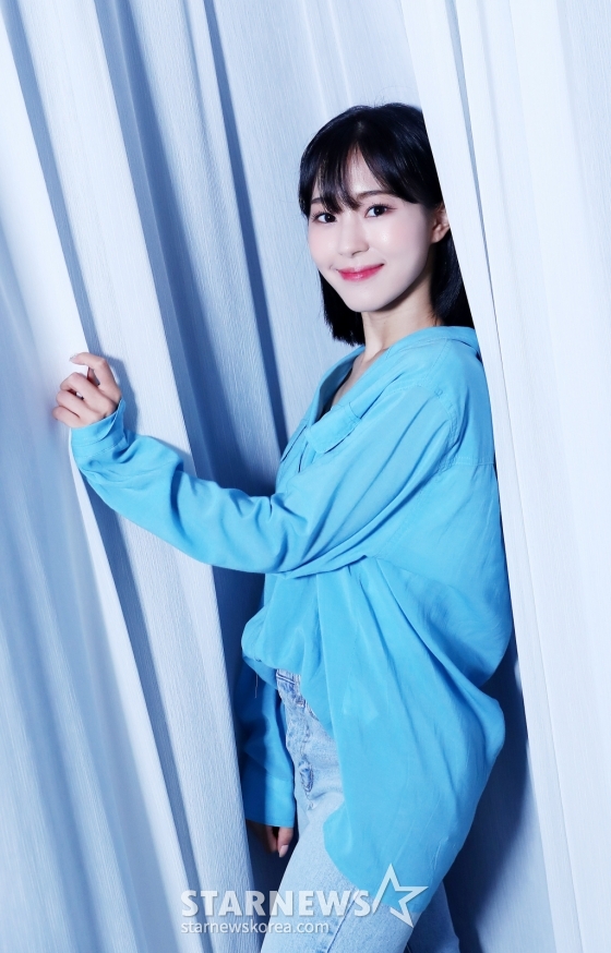 퀸즈아이 해나 /사진=김창현 기자 chmt@