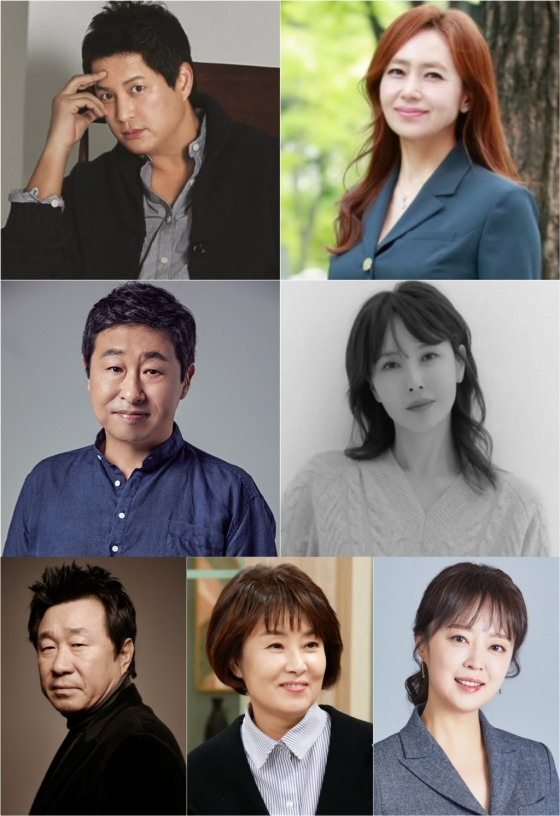 /사진제공=웰스엔터테인먼트(임하룡), 강엔터테인먼트(이종원), 드로잉엔터테인먼트(김선경), 바이브액터스(이대연), 본인(최수린), 본인(김보미), fun한엔터테인먼트(안연홍)