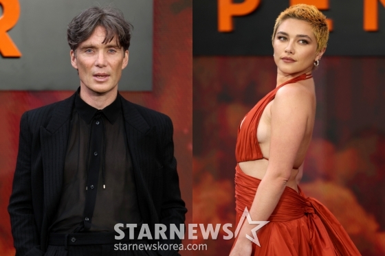 킬리언 머피, 플로렌스 퓨 / 사진=/AFPBBNews=뉴스1=스타뉴스