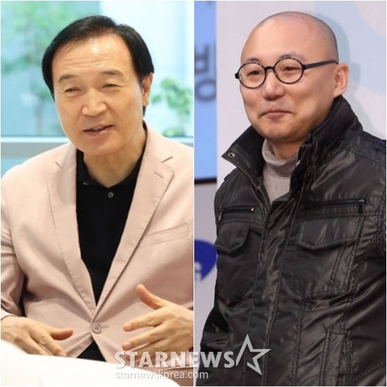 임태희 경기도교육감(왼쪽)과 주호민 작가 /사진=뉴스1, 스타뉴스