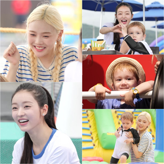 KBS 2TV '슈퍼맨이 돌아왔다'에 오마이걸의 효정, 유아가 출연했다./사진제공=KBS 2TV '슈퍼맨이 돌아왔다'