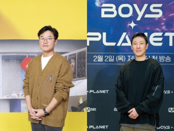나영석 PD(왼쪽)와 김신영 PD /사진제공=CJ ENM