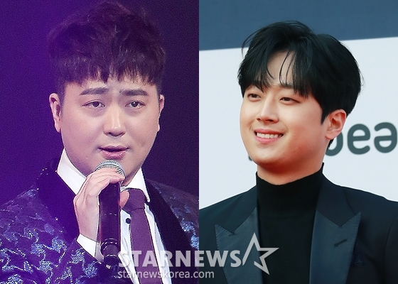 박현빈, 이찬원./사진=스타뉴스