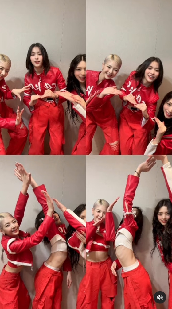 ITZY 리아, 류진, 유나./사진=ITZY 인스타그램