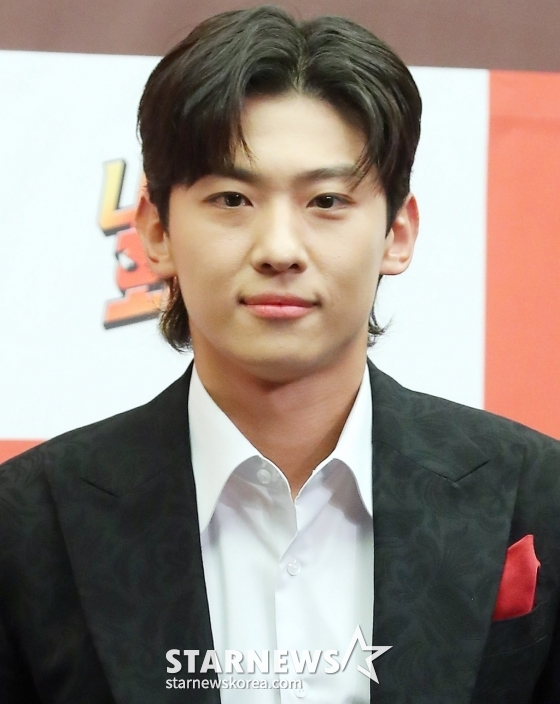 방송인 덱스가 14일 오후 서울 마포구 상암동 스탠포드서울에서 진행된 MBC에브리원·라이프타임 신규 예능 '나는 지금 화가 나있어' 제작발표회에 참석해 포즈를 취하고 있다. /사진=김창현 기자