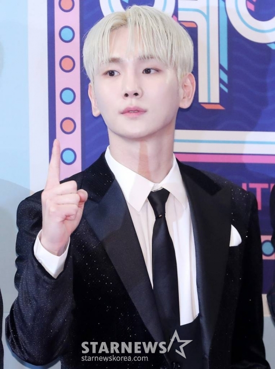 샤이니 키가 29일 오후 서울 마포구 상암동 MBC사옥에서 진행된 '2022 MBC 방송연예대상' 레드카펫 행사에 참석해 포즈를 취하고 있다. 2022.12.29 /사진=김창현 기자 chmt@