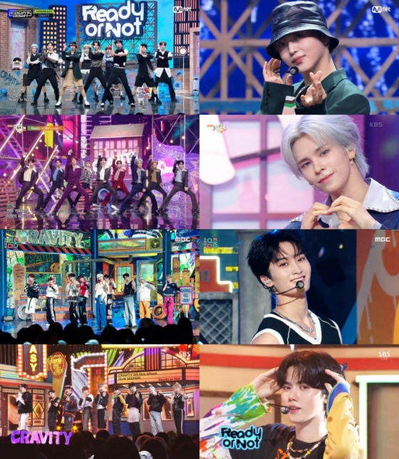 /사진=Mnet '엠카운트다운', KBS 2TV '뮤직뱅크', MBC '쇼! 음악중심', SBS '인기가요' 방송 화면