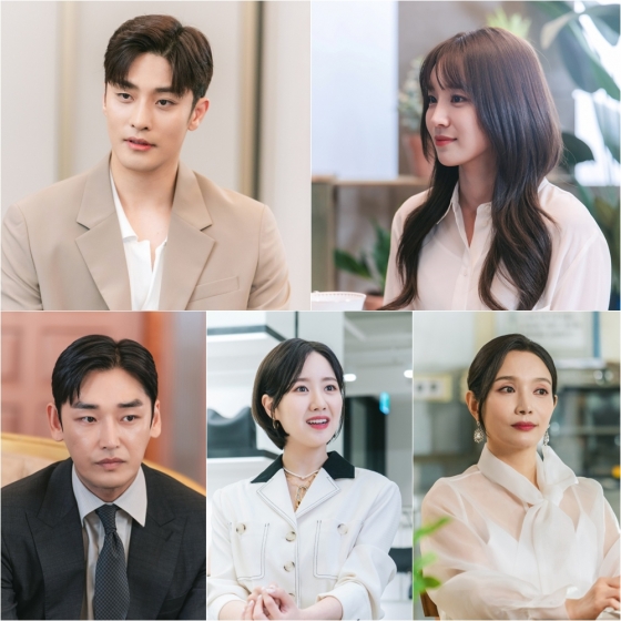 배우 성훈-정유민-강신효-진지희-이민영 /사진제공=MBN '완벽한 결혼의 정석'